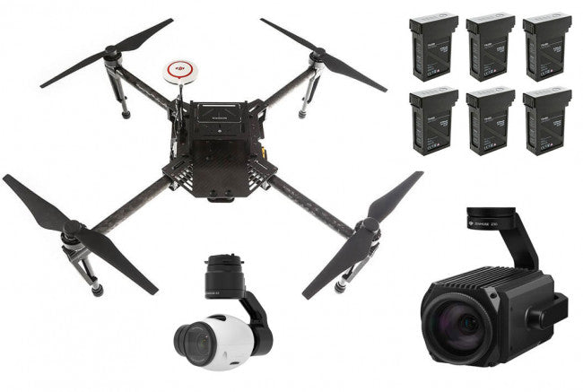 DJI Matrice 100 Custom Remote Inspection & Surveillance Drone Package - Ready-To-Fly Kit - unmanned.store